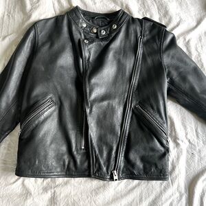 All saints leather jacket